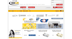 Desktop Screenshot of myneolab.de